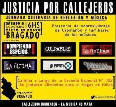 En Bragado habr� un evento a favor de la inocencia del grupo "Callejeros"