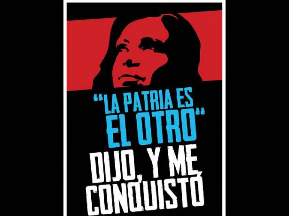 La C�mpora empapel� la ciudad con frases ricoteras