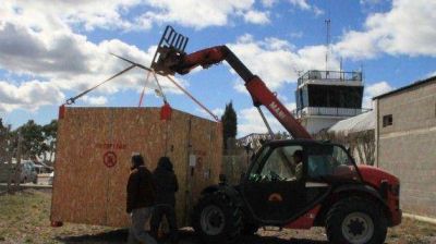 El VOR lleg� al Aeropuerto de Puerto Madryn