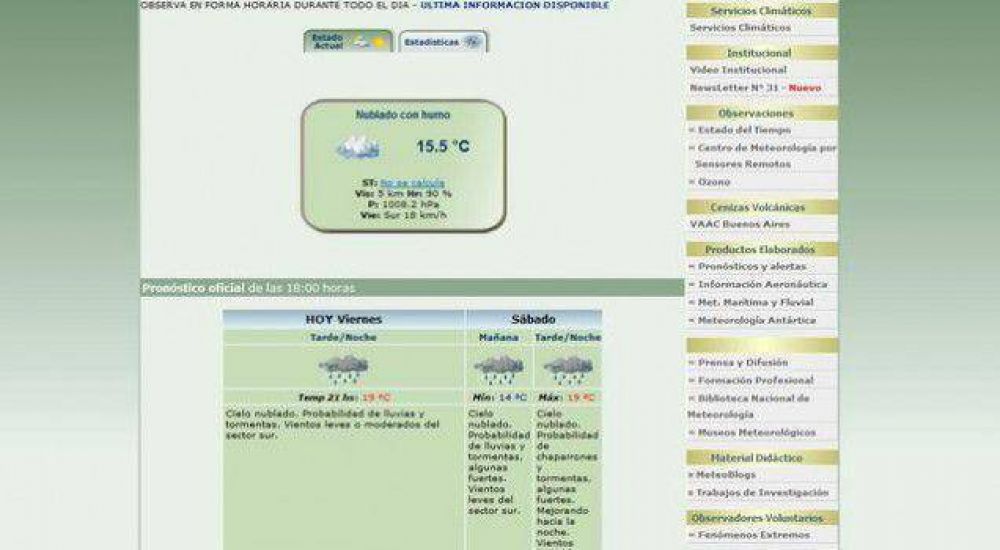 Chaco, bajo alerta por probables tormentas intensas