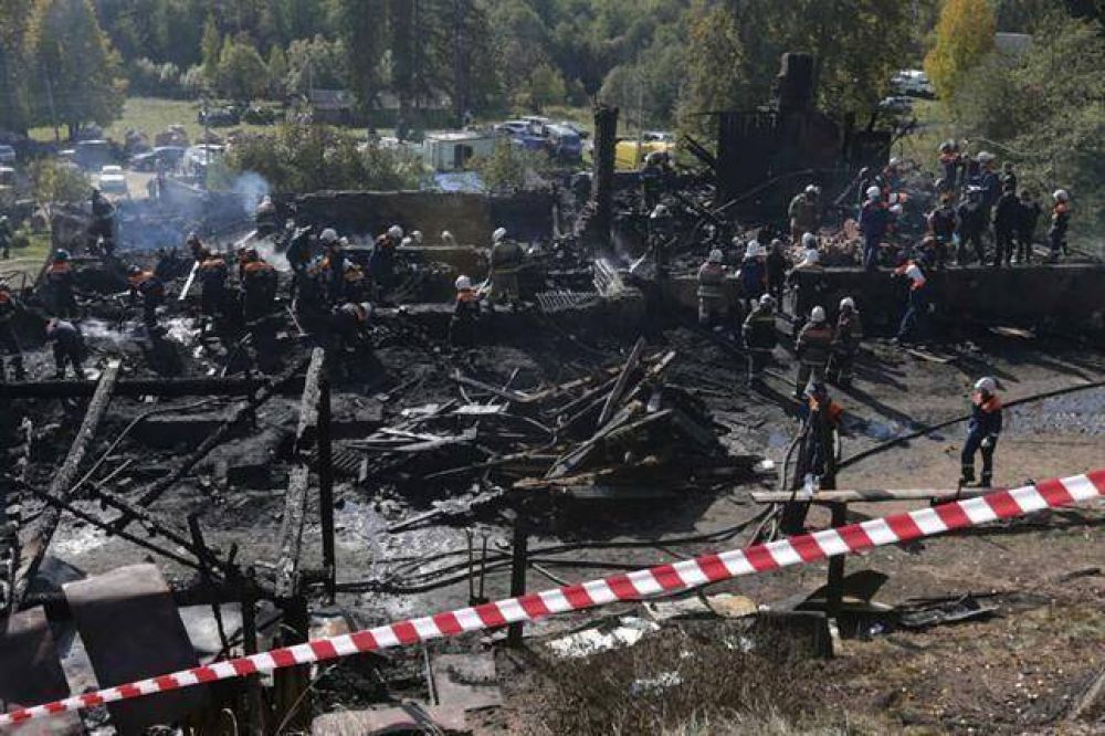 Rusia: el incendio en un hospital psiqui�trico deja 37 muertos