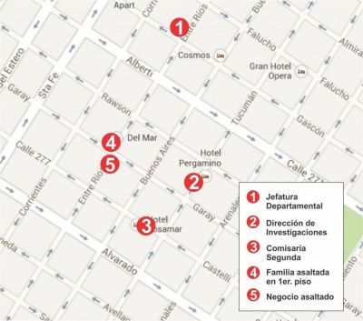 Siguen asaltos en la zona de mayor concentraci�n policial
