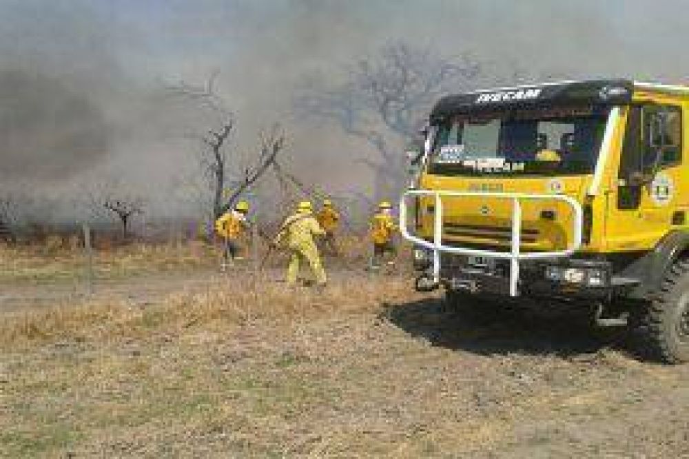 Incendios: Se trabaj� en m�s de 3.000 hect�reas 