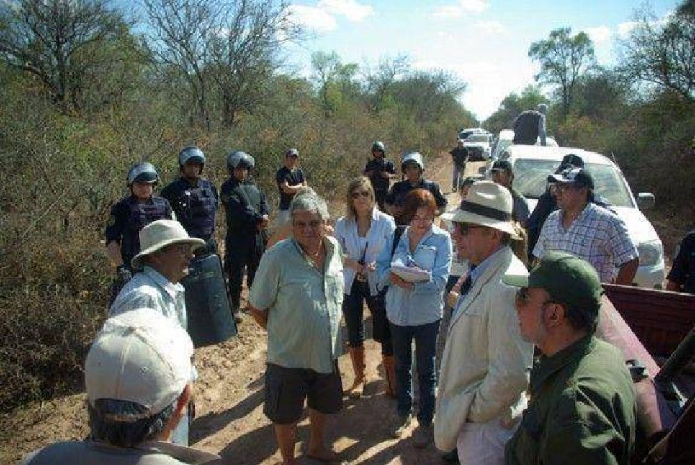 El Fiscal de Estado realiz� un control de tierras fiscales