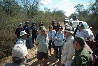 El Fiscal de Estado realiz� un control de tierras fiscales