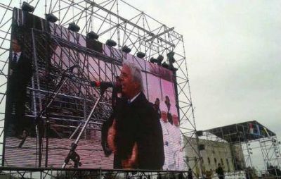 De la Sota en Brochero agradeci� al papa Francisco