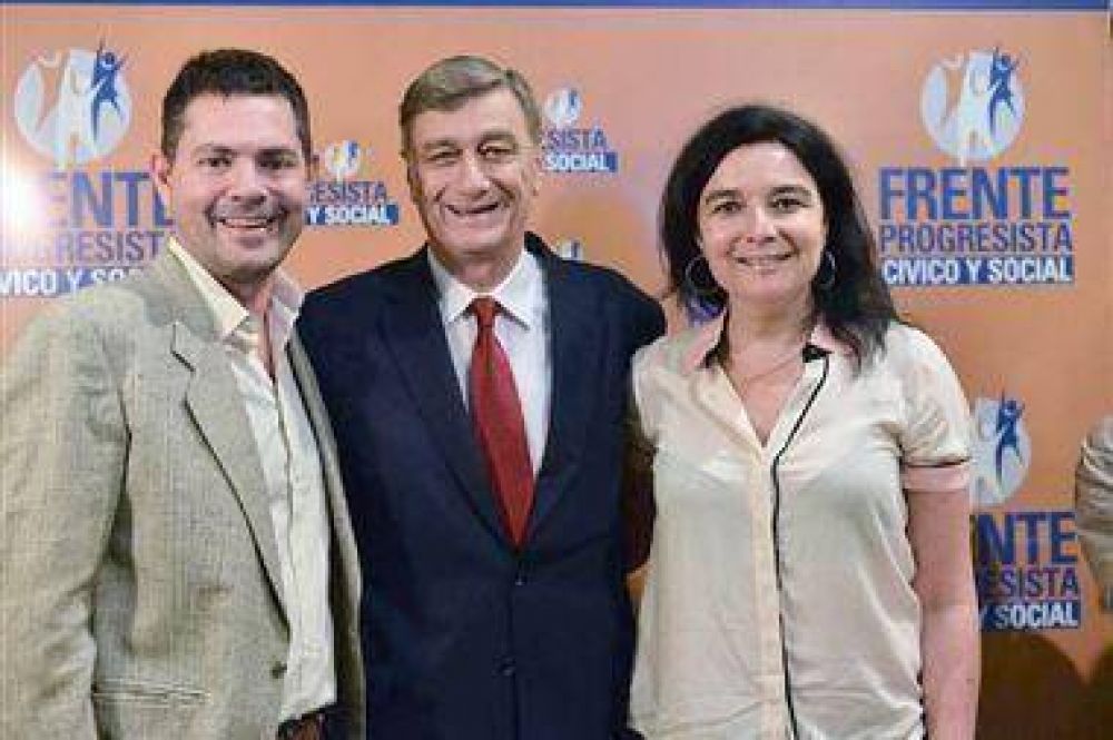 Enrico y Bottero en el lanzamiento del FPCyS