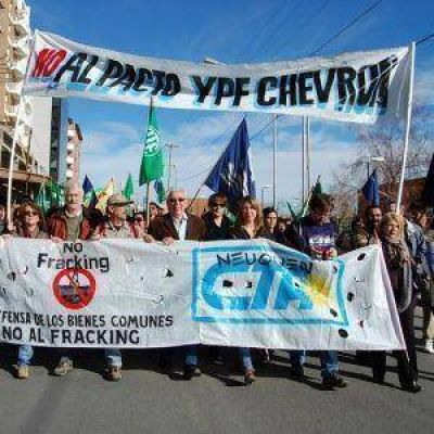 Se prepara un masivo repudio a Chevron en todo el pa�s