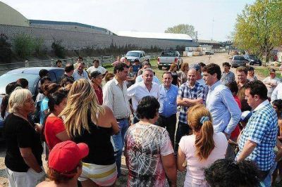 Tigre comenz� con la obra para extender la red de gas en Basualdo