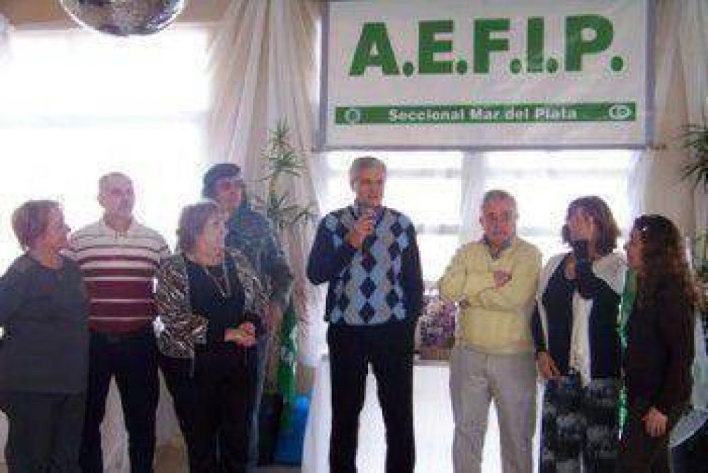 Festejos por el d�a del jubilado de la AFIP-DGI