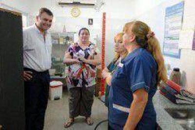 Salud recorri� el Centro de Salud �4 de Junio� de Barranqueras