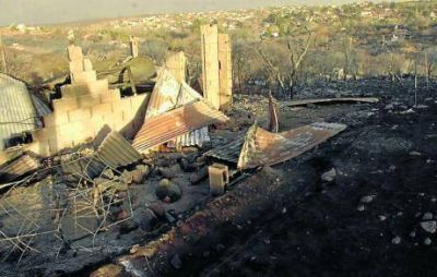 Los incendios consumieron 15 viviendas en forma total