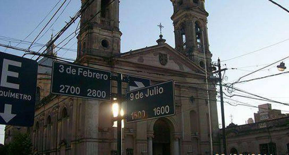 Habilitan el tr�nsito frente al Convento de Santo Domingo