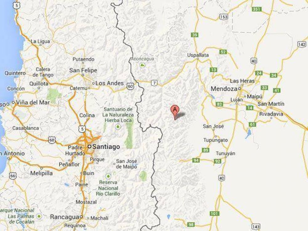 Un sismo de 4.2 grados se produjo en Mendoza en la madrugada del domingo