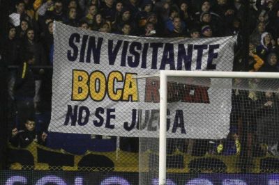 El mensaje intimidatorio de los hinchas de Boca antes del supercl�sico