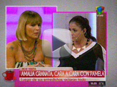Granata a Pamela: "Te pido perd�n por todo lo que dije"