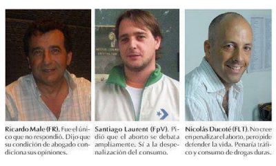 El aborto y el consumo de drogas, bajo la �ptica de los candidatos