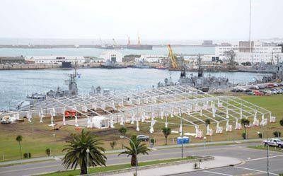 Comienzan a levantar las instalaciones de la Expoindustria
