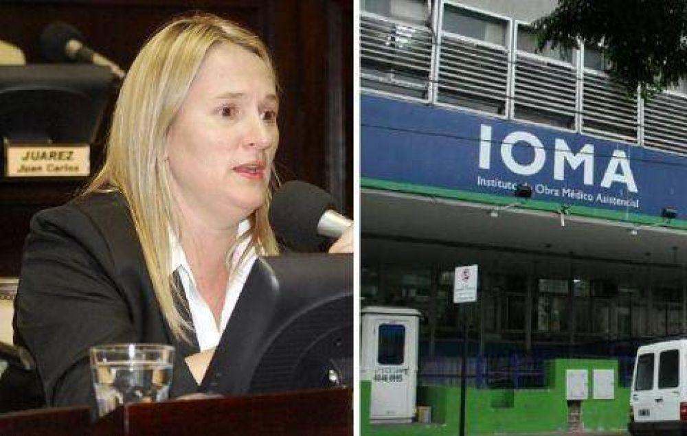 La diputada Antonijevic advirti� que las estafas en IOMA son �corrupci�n que mata�