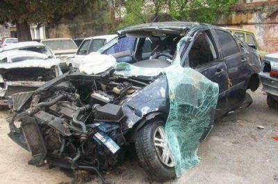 Muri� una joven de 22 a�os en un accidente