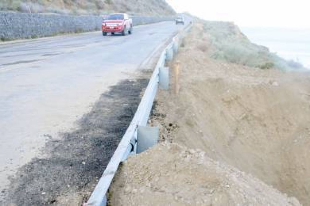 Se rehabilit� el camino alternativo Juan Domingo Per�n y se agiliza el tr�nsito
