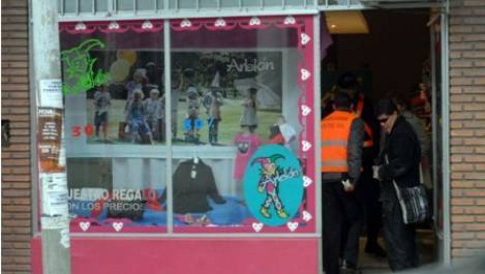 Asalto a mano armada en un local ubicado en pleno centro