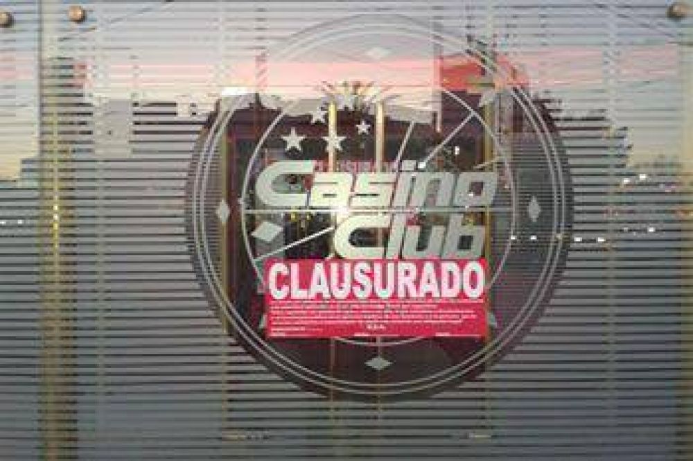 NO VA MAS: LA MUNICIPALIDAD DE CALETA OLIVIA CLAUSURO EL CASINO DE CRIST�BAL LOPEZ POR DEUDAS