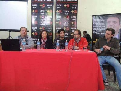 EL FRENTE RENOVADOR PRESENT� LAS L�NEAS DE ACCI�N SOBRE EL �REA MEDIO AMBIENTE