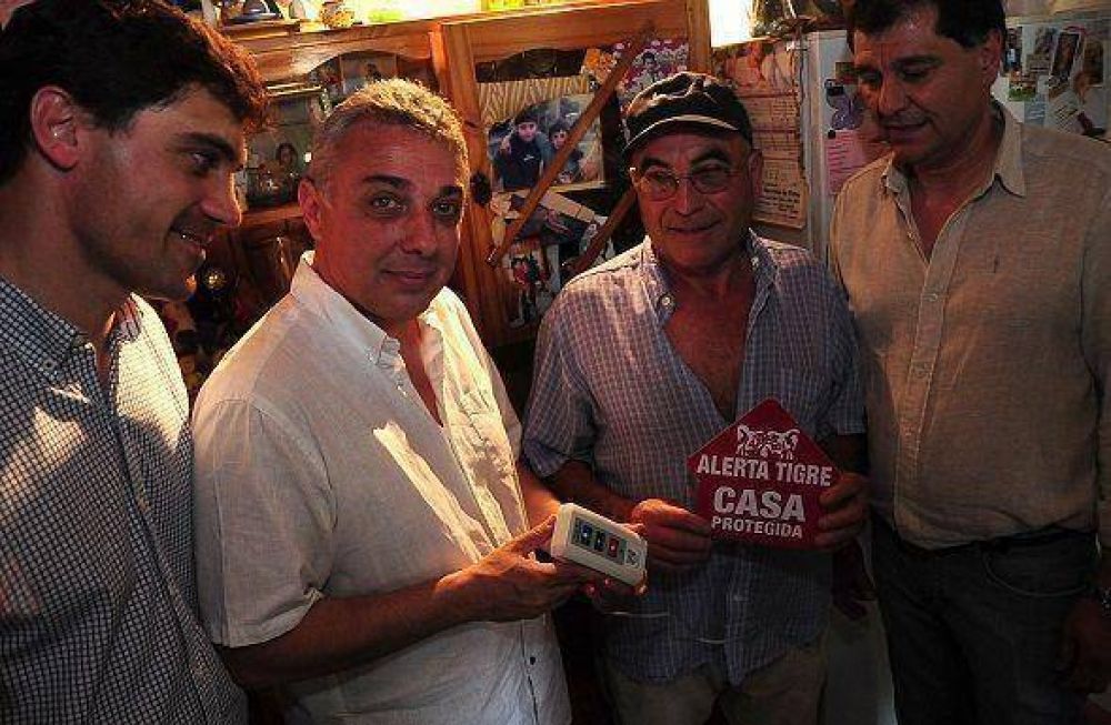 M�s familias protegidas por el bot�n antip�nico del municipio de Tigre