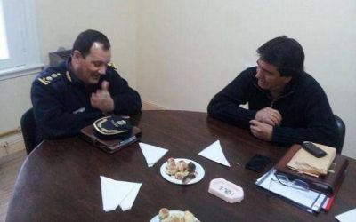 Quintela se reuni� con la CGT y defendi� el trabajo de Fern�ndez Garello