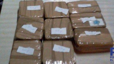 Hallaron 4,6 kilos de coca�na en una casa de Rodeo de la Cruz