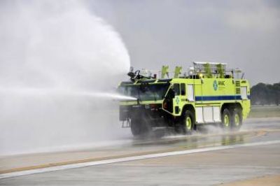 Guinle gestion� una nueva autobomba para el aeropuerto