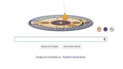 El homenaje de Google al franc�s L�on Foucault