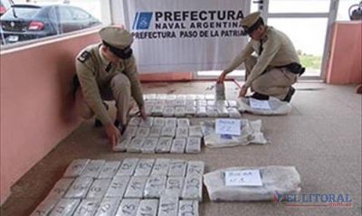 En lo que va del a�o, Prefectura incaut� 17 toneladas de marihuana en el Norte