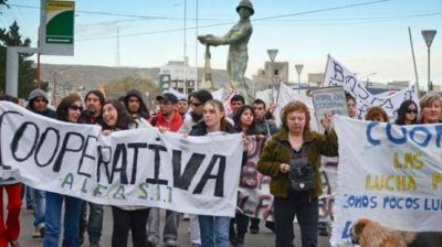 Los cooperativistas est�n con un reclamo por falta de pago