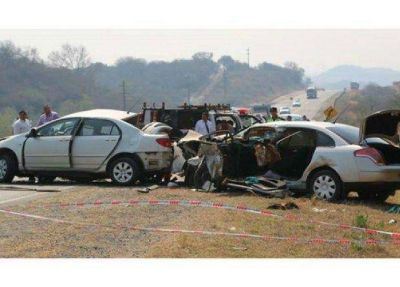 Robaron dinero del auto en el que murieron tres salte�os