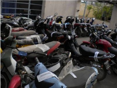 La polic�a de Quines retuvo m�s de 20 motos en operativos viales