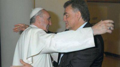 Amaya fue recibido por el Papa Francisco