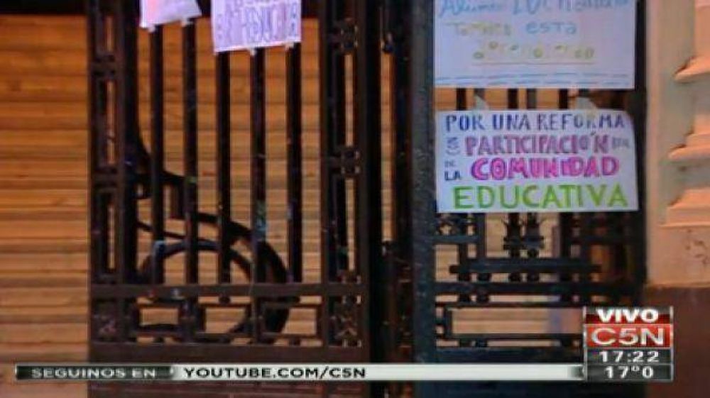 Las tomas se extendieron a siete colegios secundarios  