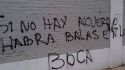 Angelici: los dirigentes no �tenemos espaldas� para erradicar las barras