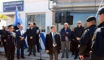 Inauguraron en Guaymall�n la Subcomisar�a Oficial Auxiliar Mauricio Conde