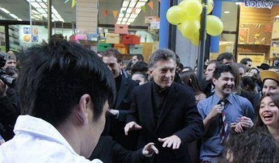 Macri inaugur� obras de remodelaci�n del Microcentro