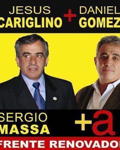 DANIEL G�MEZ, DE LA MANO DE CARIGLINO, APOYA AL FRENTE RENOVADOR