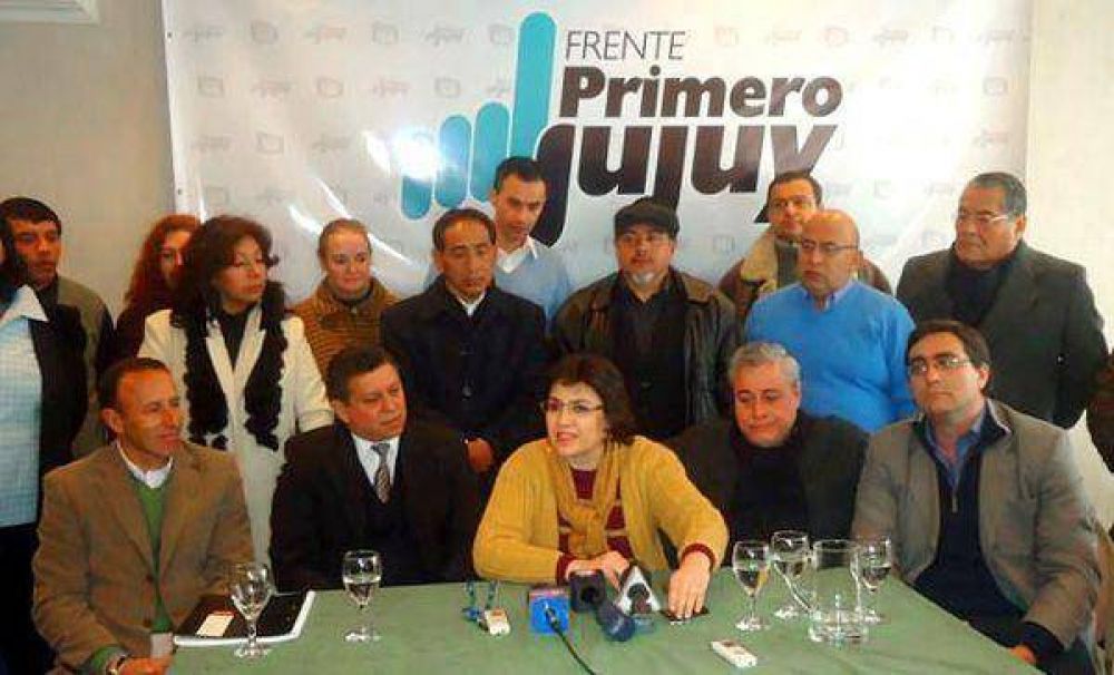 El Frente Primero Jujuy present sus candidatos por la Capital