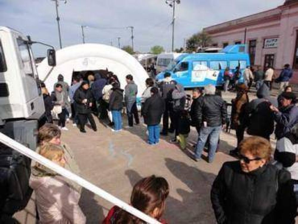 Fueron atendidas centenares de personas