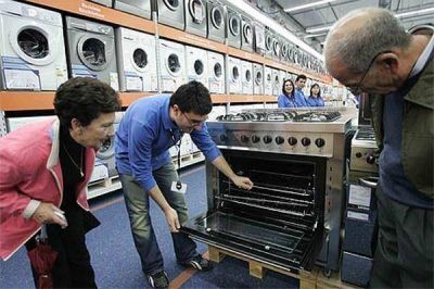 Electrodom�sticos: las ventas crecieron el 11,3 por ciento durante junio