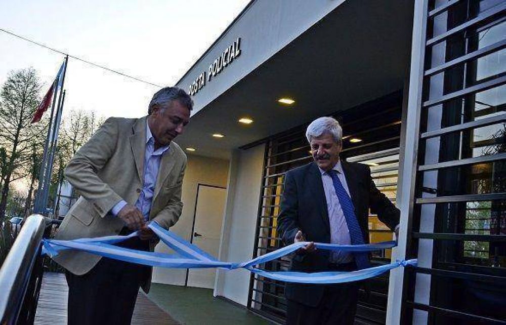 San Fernando y Tigre inauguraron posta policial en la zona del Canal