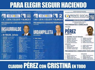 Candidatos de De Narv�ez y del Frente para la Victoria se�alados en una causa de trata de personas