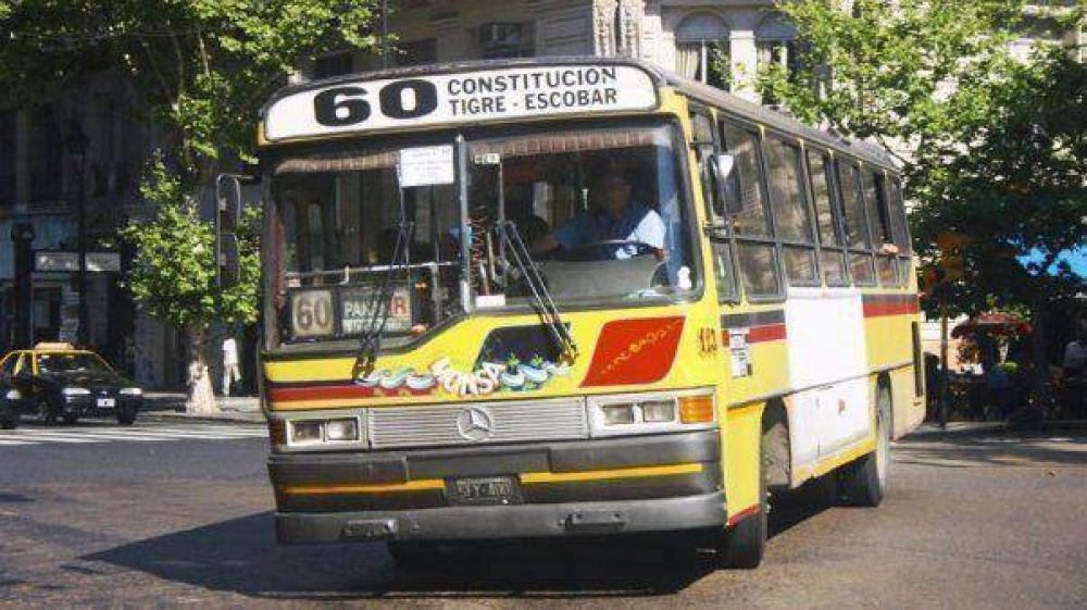 Los choferes de la l�nea 60 no cobrar�n boletos