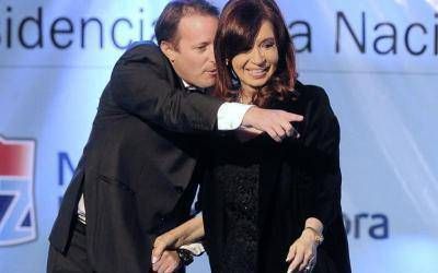 Elecciones 2013: Cristina comparte acto con Insaurralde en Ezeiza